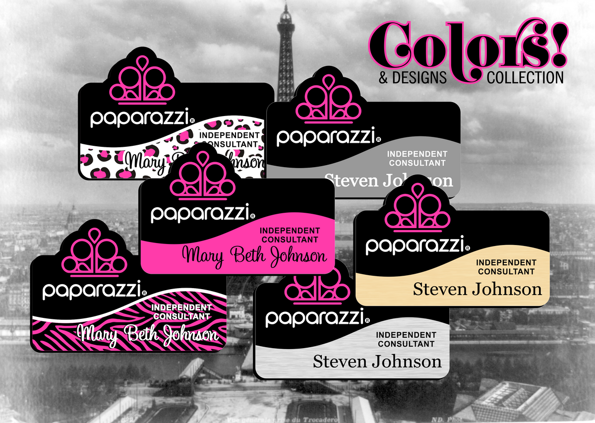 Paparazzi Name Badge – Tag Me Badges