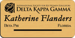 Load image into Gallery viewer, The Delta Kappa Gamma Society International - Gold w/ Black Letters
