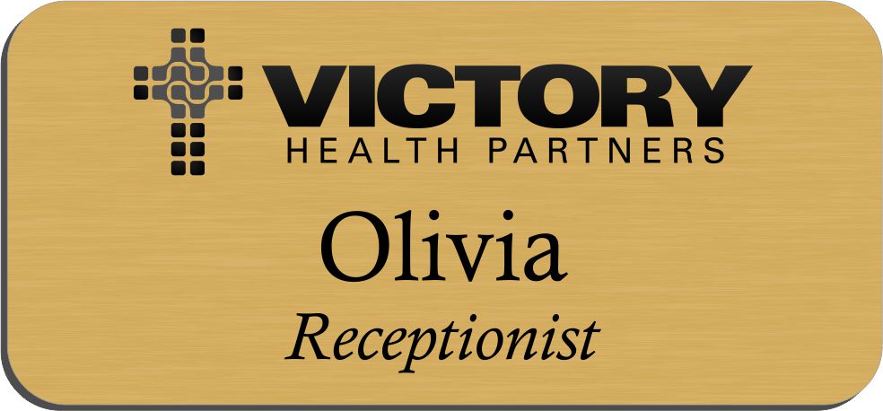 Victory Health Partners - Name Badge