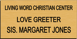 Load image into Gallery viewer, Living Word Christian Center - Name Badge
