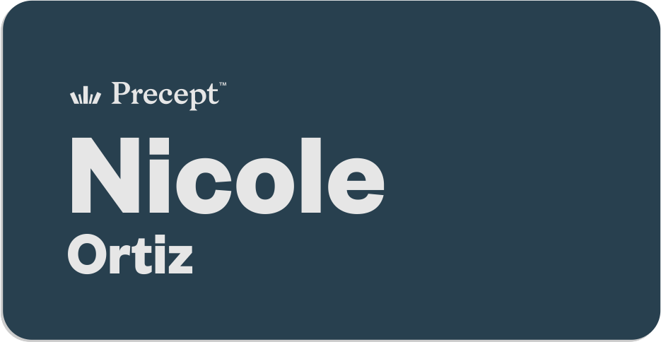 Precept - Name Badge