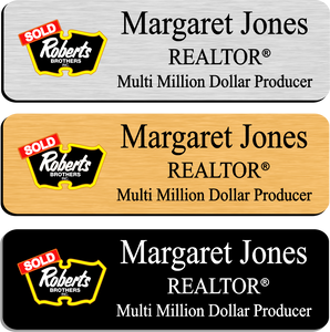 Roberts Brothers Name Badges - 3 Lines