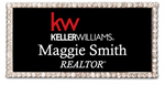 Load image into Gallery viewer, Keller Williams Name Badge - RECTANGLE BLING Black w/ Color
