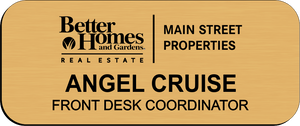 Better Homes & Gardens Name Badge - Magnetic Back