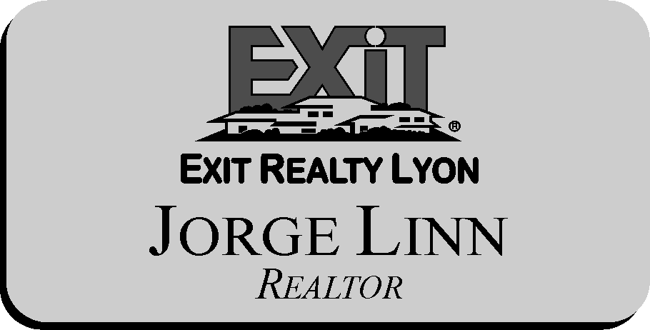 Exit Realty Lyon Name Badge - Magnetic Back