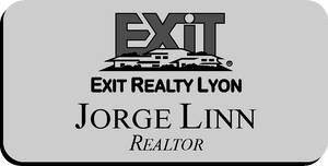 Exit Realty Lyon Name Badge - Magnetic Back