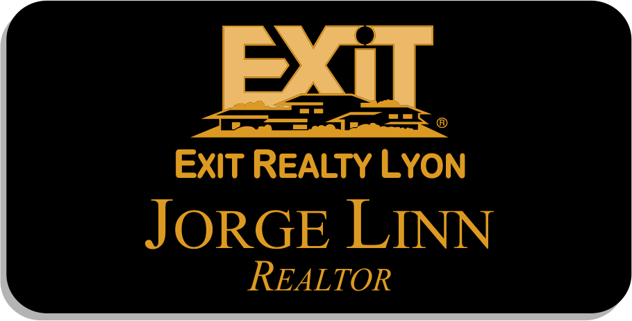 Exit Realty Lyon Name Badge - Magnetic Back