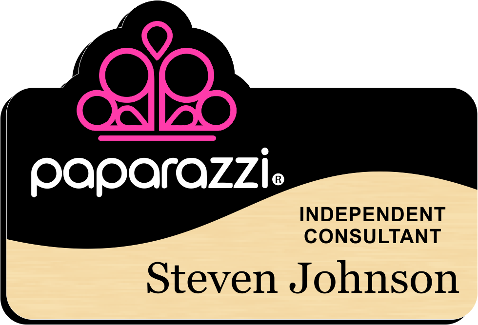 Paparazzi Name Badges - Colors & Designs Collection