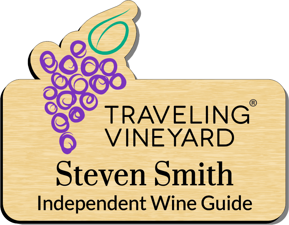 Traveling Vineyard Name Badges - Vintage Colors