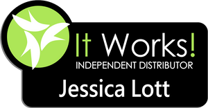 It Works Name Badge - Black w/ Color