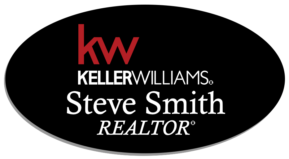 Keller Williams Name Badge - OVAL Black w/ Color