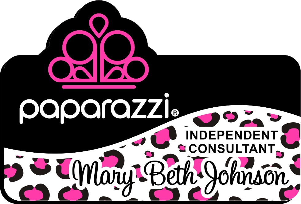 Paparazzi Name Badges - Colors & Designs Collection