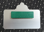 Load image into Gallery viewer, Paparazzi Name Badge - Silver w/ Color MIRRORED for Social Media

