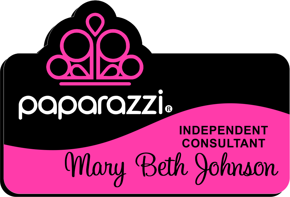 Paparazzi Name Badges - Colors & Designs Collection