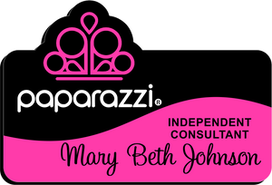 Paparazzi Name Badges - Colors & Designs Collection
