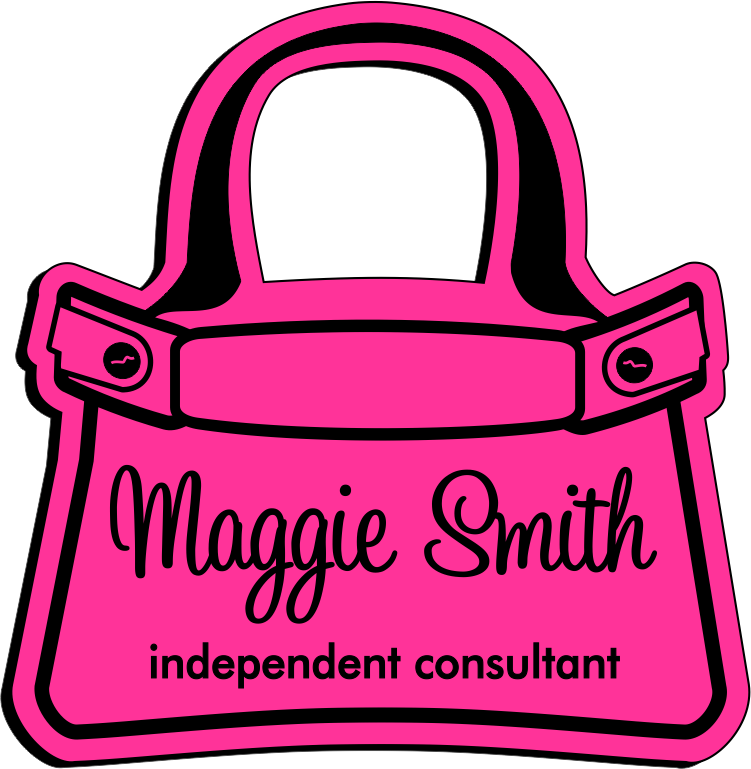 Purse Shaped Name Badge - Pink w/ Black