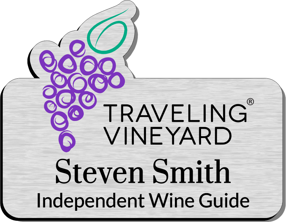 Traveling Vineyard Name Badges - Vintage Colors