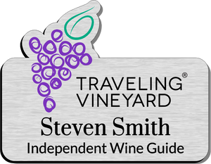 Traveling Vineyard Name Badges - Vintage Colors
