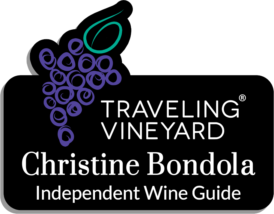 Traveling Vineyard Name Badge - Black w/ Color