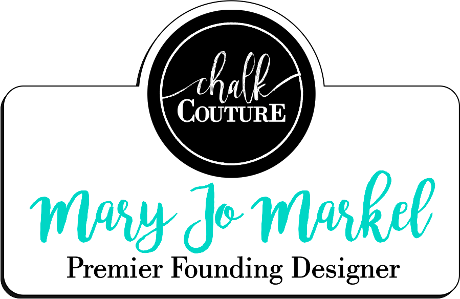 Chalk Couture Name Badge - White w/ Color