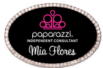 Load image into Gallery viewer, Bling Paparazzi Oval Name Badge  - Black w/ Color
