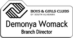 Load image into Gallery viewer, Boys &amp; Girls Clubs of South Alabama - White w/Black

