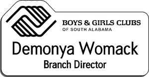 Boys & Girls Clubs of South Alabama - White w/Black